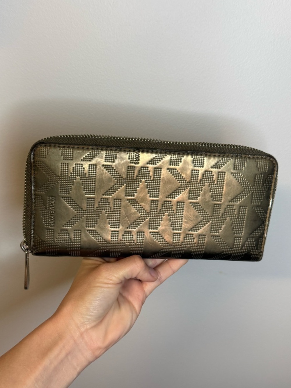 Michael Kors Jet Set Continental Zip Around Wallet - Picture 2 of 4